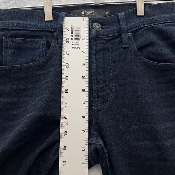 NEW HUDSON Mens Blake Slim Straight Zip Fly Jeans Size 29 NWT Seri 0076 .. - Picture 8 of 13